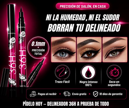 Delineador líquido waterproof 36 horas AndinaMall - imagen principal