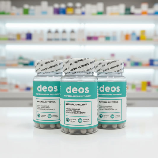Deos - suplemento cápsulas para el olor corporal - imagen principal