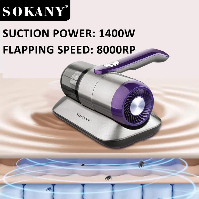 Aspiradora removedora de ácaros 1400W AndinaMall - vista de producto